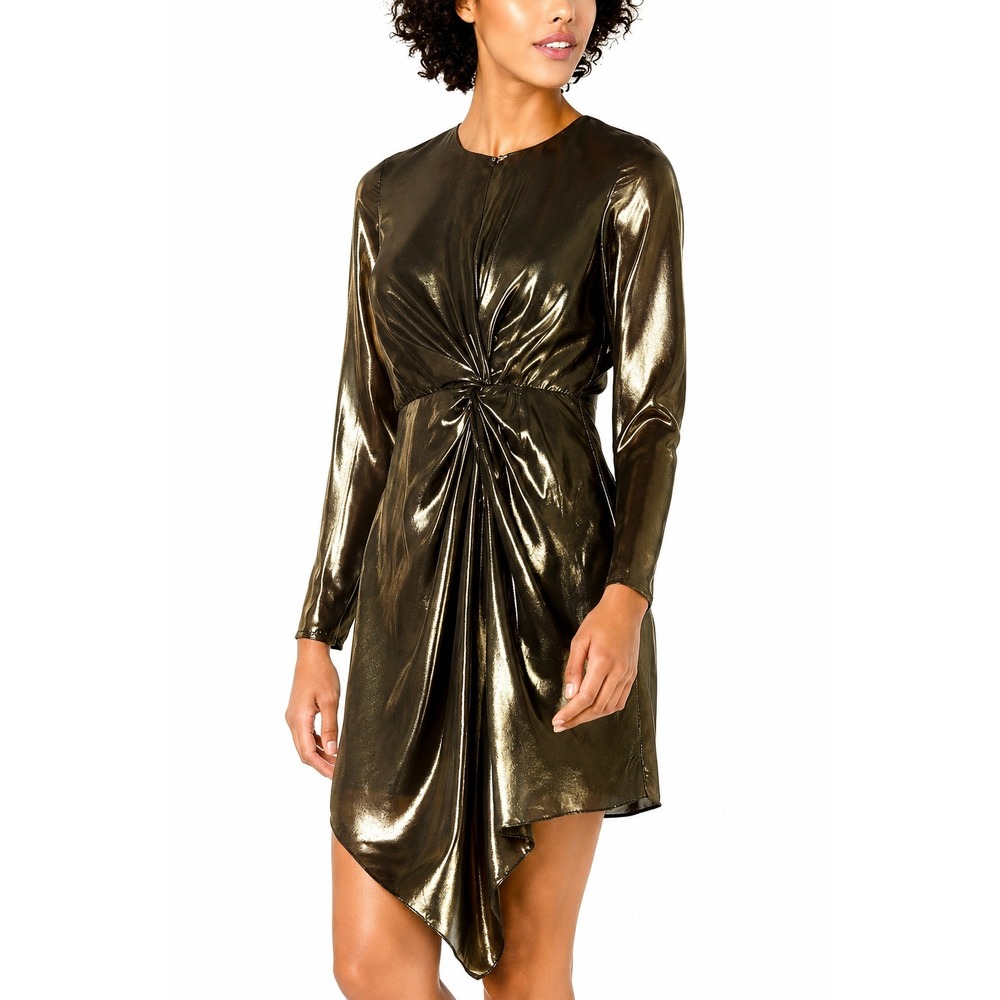 Lucy Paris Metallic Shine Mini Dress Night Out Wedding Guest‎ Cocktail Formal